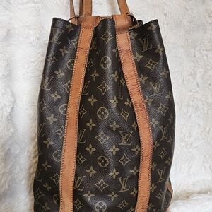 Louis Vuitton Randonnée, vintage bucket bag